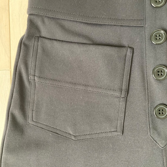 HALARA High Waisted Button Pants XS - Black - Picture 5 of 15